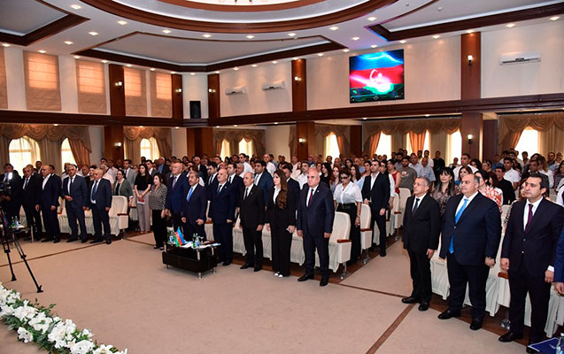 Nəsimi rayonunda &ldquo;Qərbi Azərbaycan irsi&rdquo; kitabının təqdimatı olub - FOTOLAR